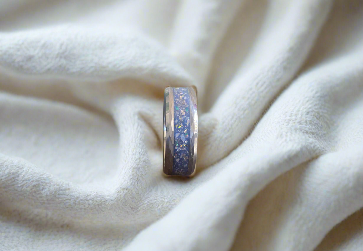 Hammered Keepsake Band