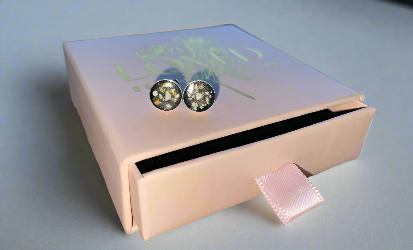 Classic Round Earrings - Keepsake Silver & Gold Jewelry Options