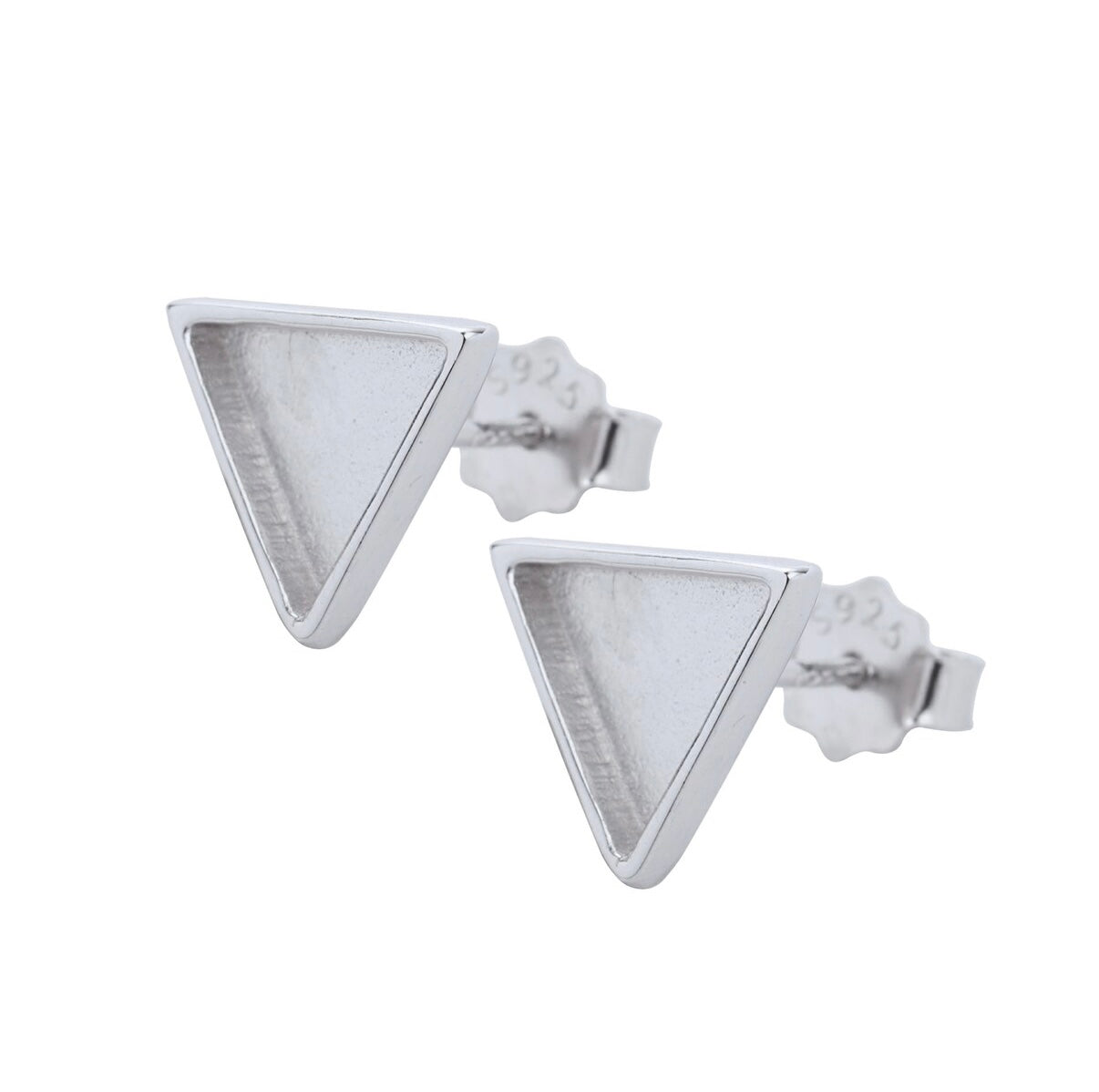 Triangular Keepsake Earrings
