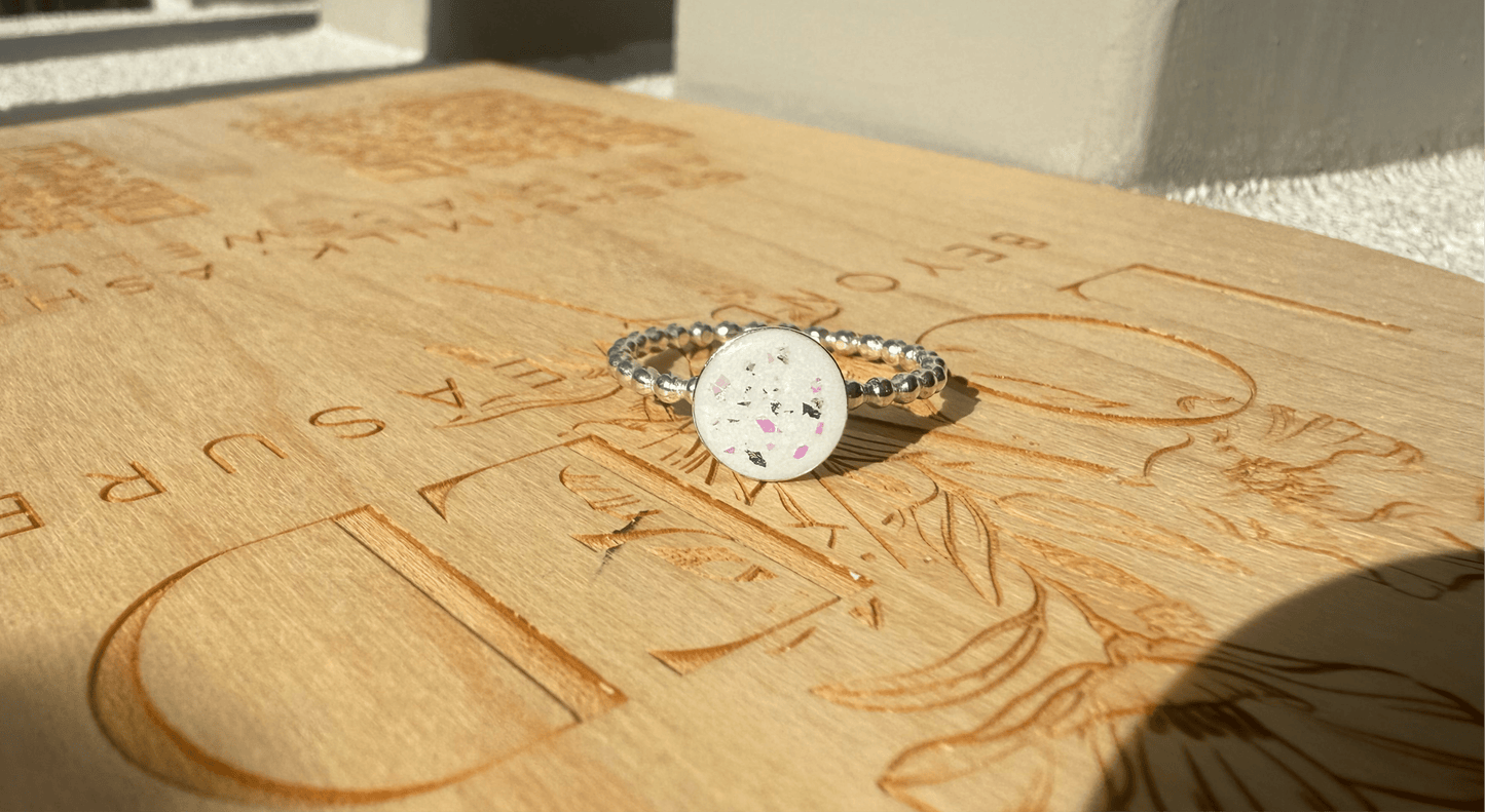 Bubble Band Round Ring - Loved Beyond Measure Keepsakes