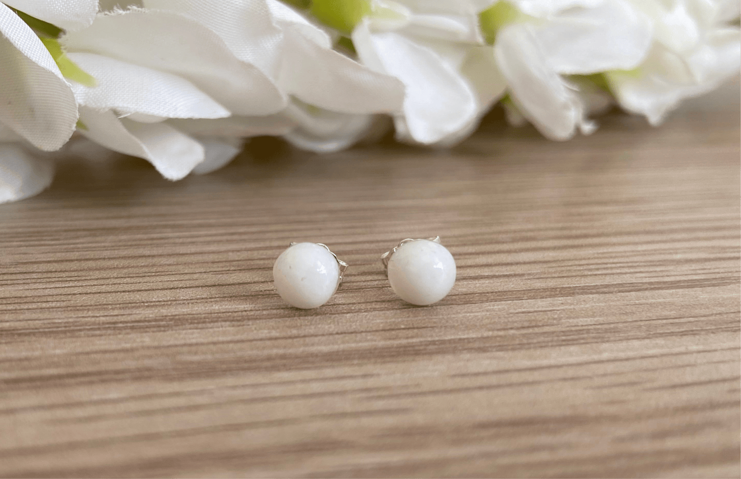 Teeny Tiny Round Earrings - Loved Beyond Measure Keepsakes