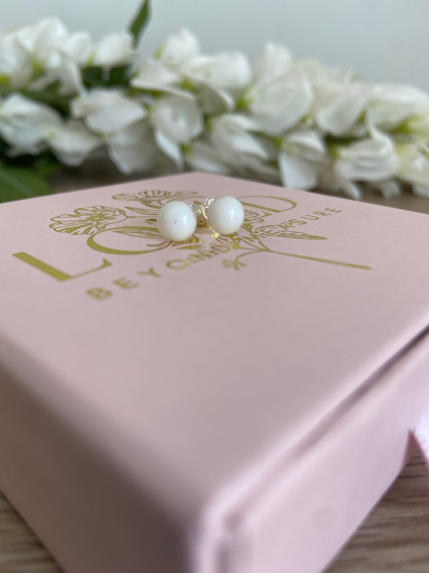 Teeny Tiny Round Earrings - Loved Beyond Measure Keepsakes