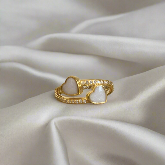 Double Love Ring