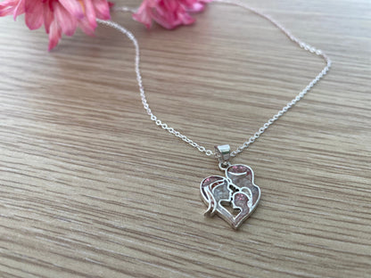 Unbroken Bond Keepsake Necklace - Sterling Silver & Gold Plating Jewelry