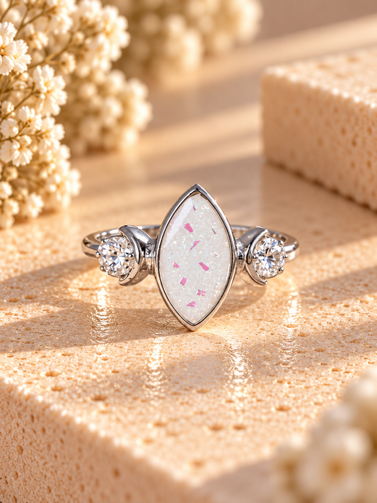 Silent Night Breastmilk | Memorial Keepsake Ring