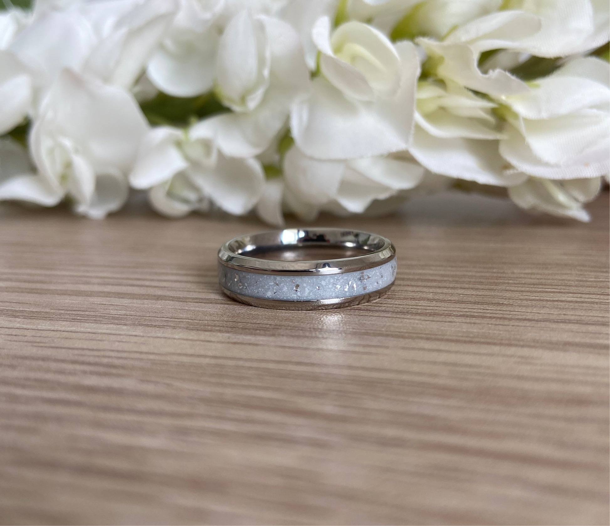 Infinity Keepsake Ring Band - Personalised Memory Keepsake Jewelry