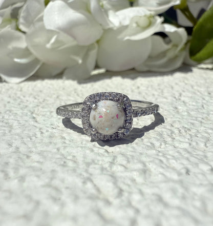 Unconditional Love Solitaire Keepsake Ring