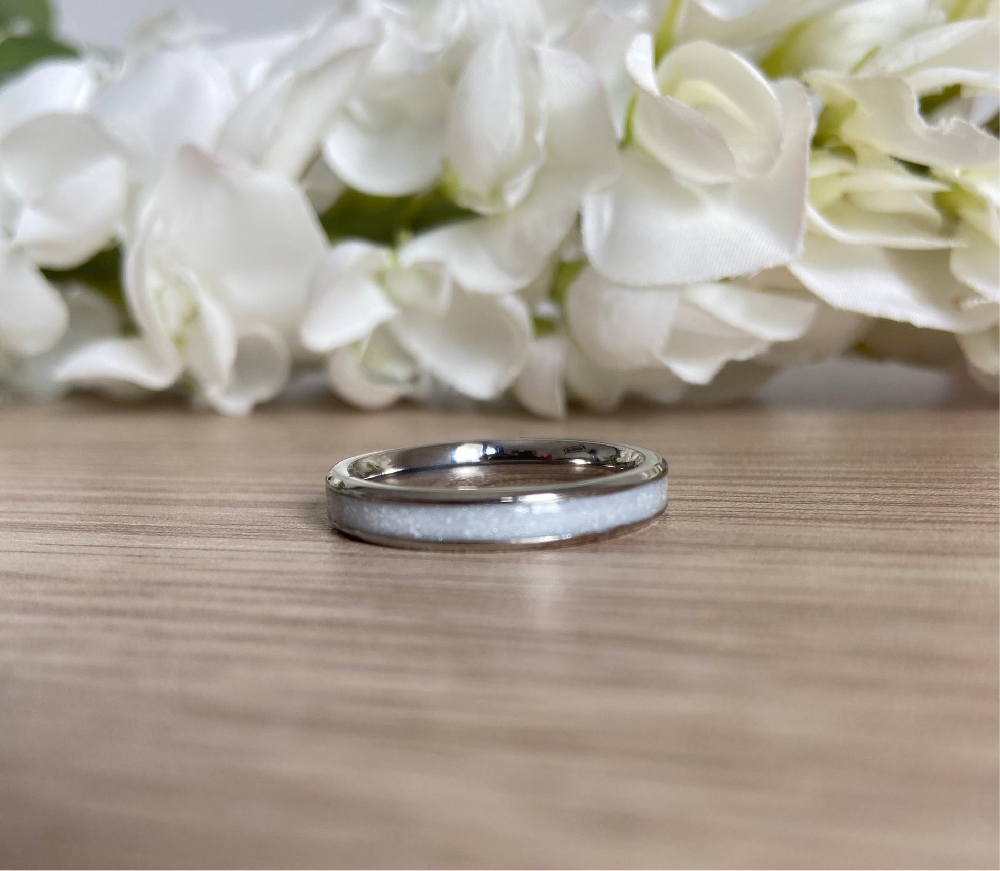 Infinity Keepsake Ring Band - Personalised Memory Keepsake Jewelry