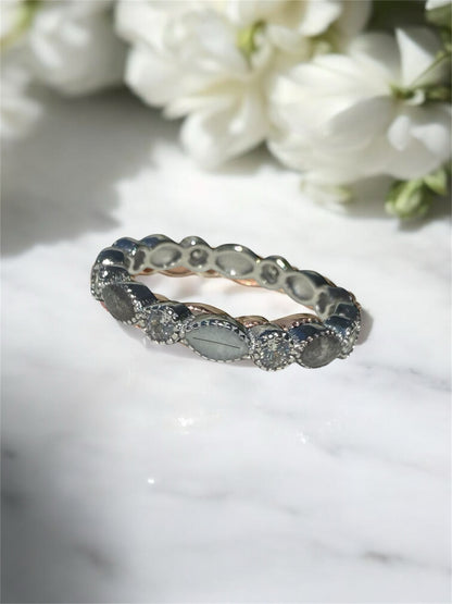 Eternal Birthstone Breastmilk | Memorial Keepsake Ring