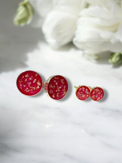 Classic Round Breastmilk | Memorial Keepsake Earrings