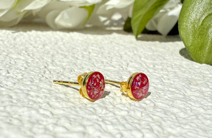 Classic Round Keepsake Earrings
