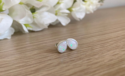 Nellie Earrings - Elegant 6x8mm Pear-Shaped Keepsake Jewelry