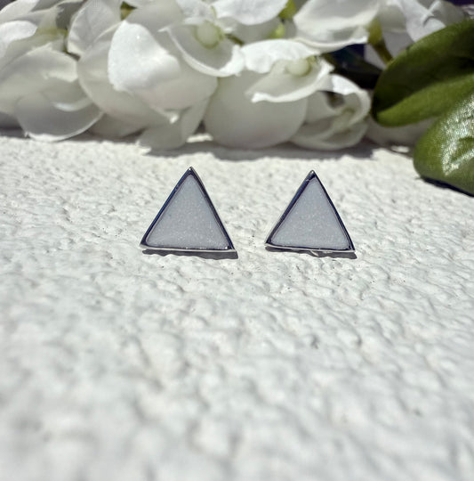 Triangular Keepsake Earrings