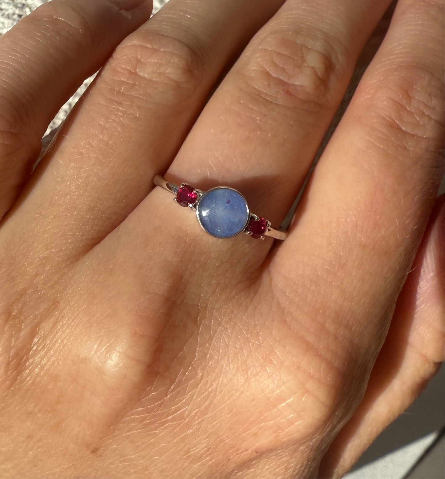 Round Birthstone Ring