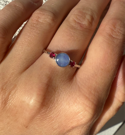 Round Birthstone Ring