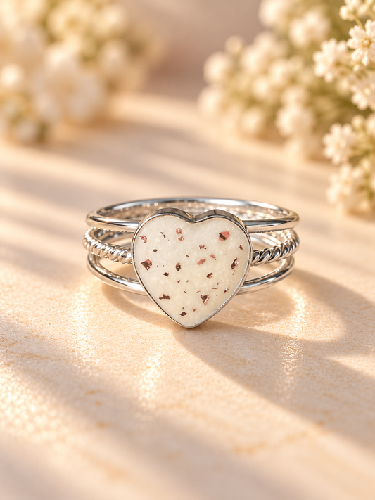 Trio Love Breastmilk | Memorial Keepsake Ring