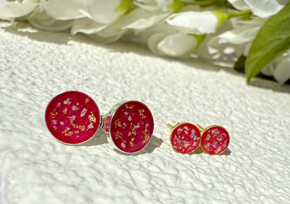 Classic Round Keepsake Earrings