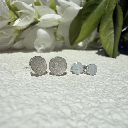 Classic Round Keepsake Earrings