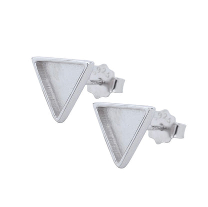 Triangular Keepsake Earrings