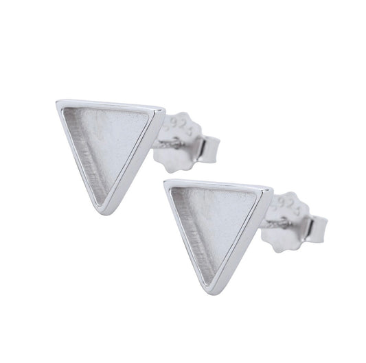 Triangular Keepsake Earrings