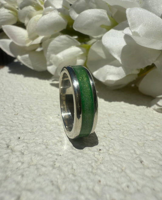 Infinity Keepsake Ring Band