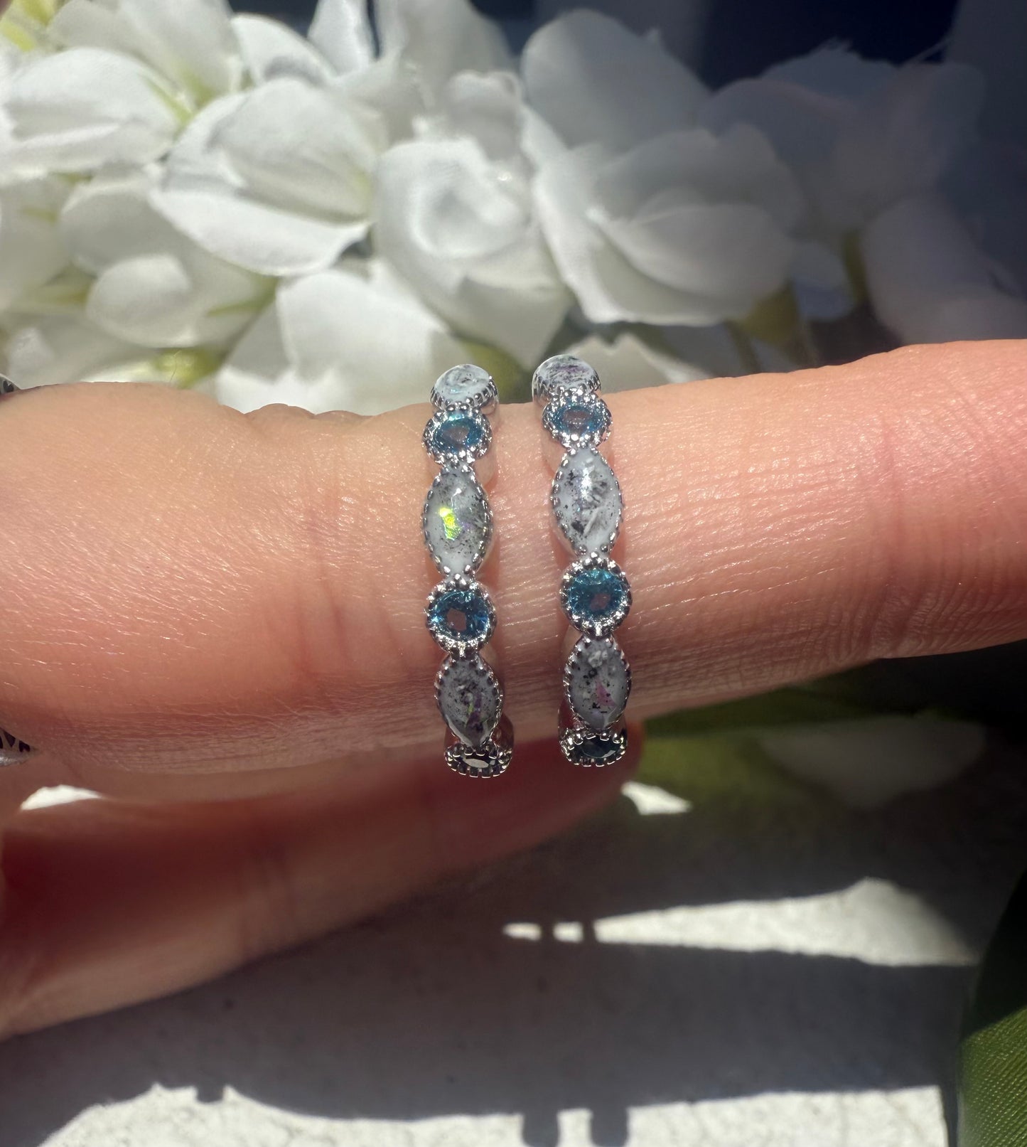 Eternal Birthstone Keepsake Earrings