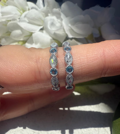 Eternal Birthstone Keepsake Earrings