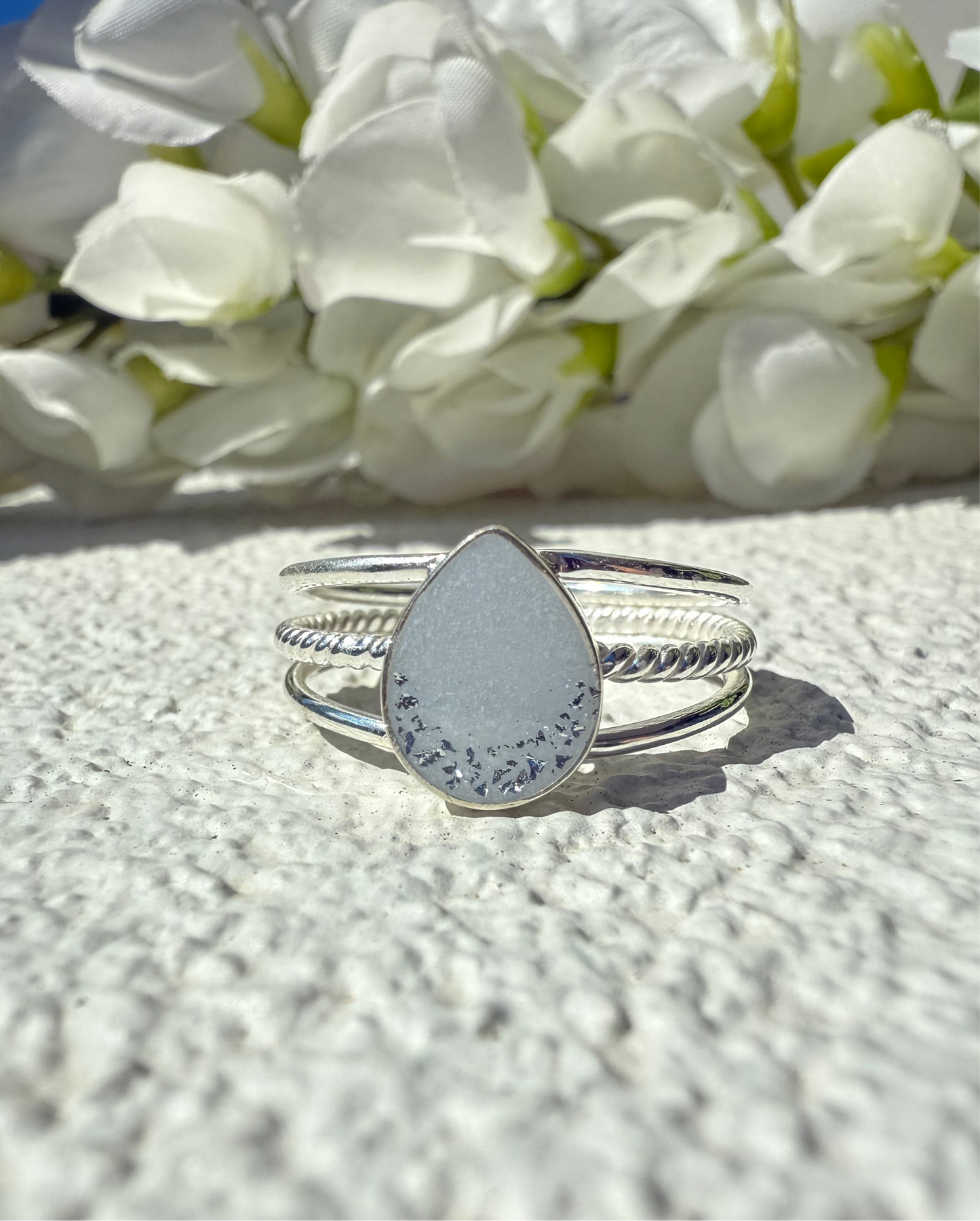 Trio Pear Keepsake Ring