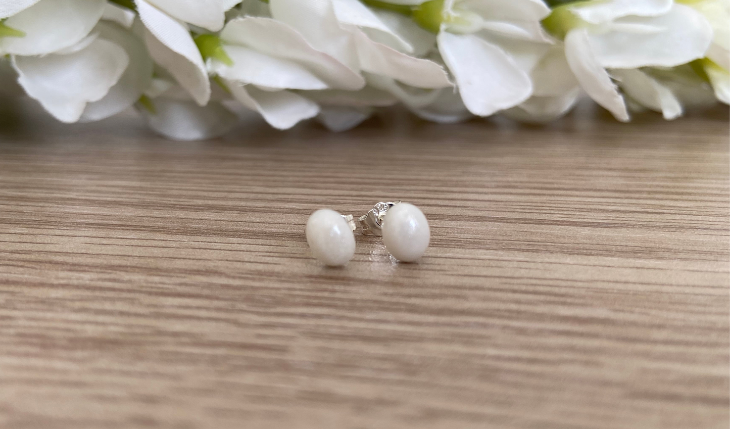 Teeny Tiny Oval Keepsake Earrings