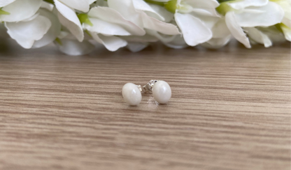 Teeny Tiny Oval Keepsake Earrings