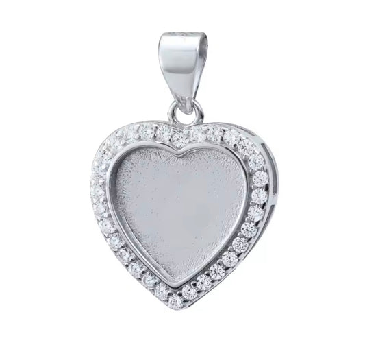 In My Heart Breastmilk | Memorial Keepsake Necklace