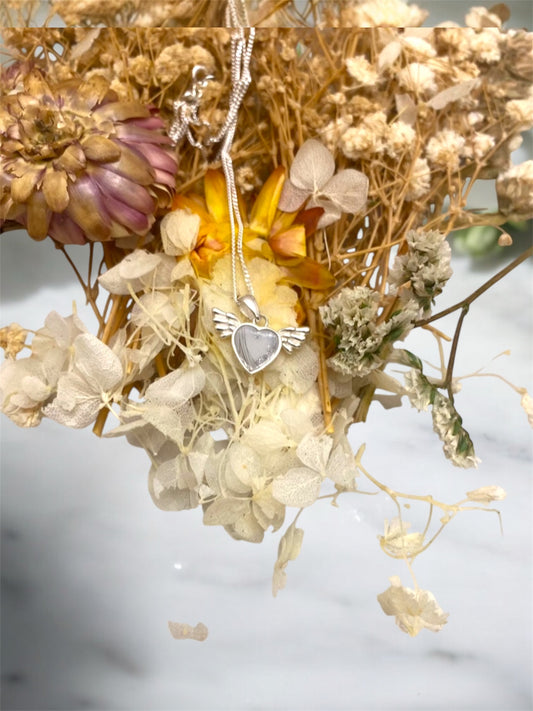 Angel Heart Breastmilk | Memorial Keepsake Necklace