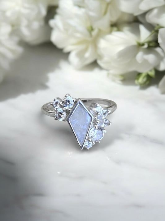 Starry Night Breastmilk | Memorial Keepsake Ring