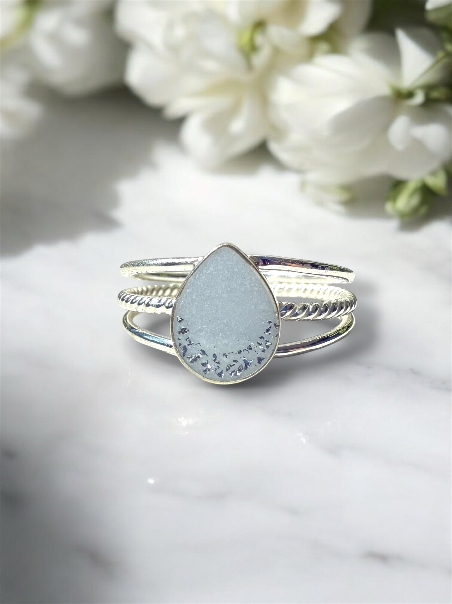 Trio Pear Breastmilk | Memorial Keepsake Ring