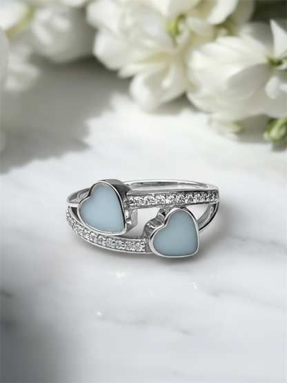 Double Love Breastmilk | Memorial Keepsake Ring