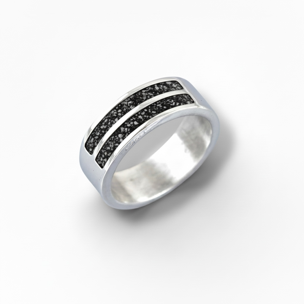 Double Channel Breastmilk | Memorial Keepsake Ring