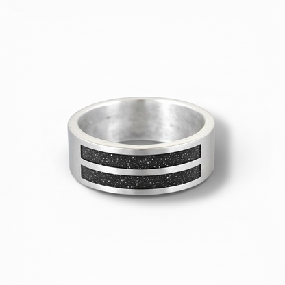 Double Channel Breastmilk | Memorial Keepsake Ring