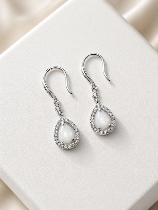 Pear Drop Breastmilk | Memorial Keepsake Earrings