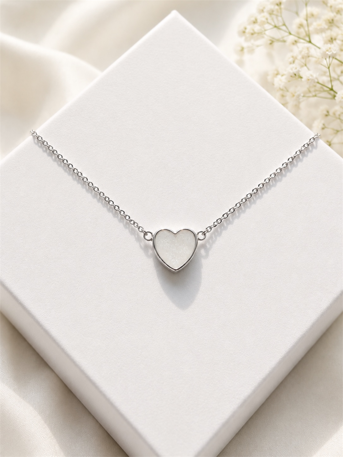 Breastmilk jewellery necklace made in Perth, Australia