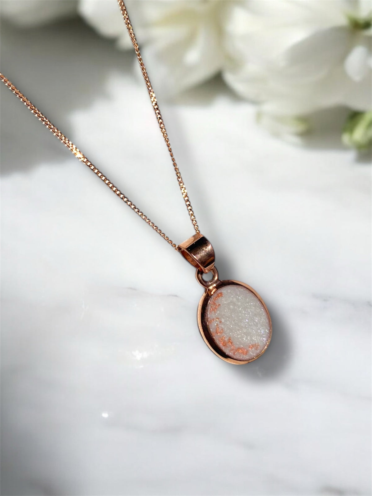 Breastmilk keepsake necklace made in Perth Western Australia
