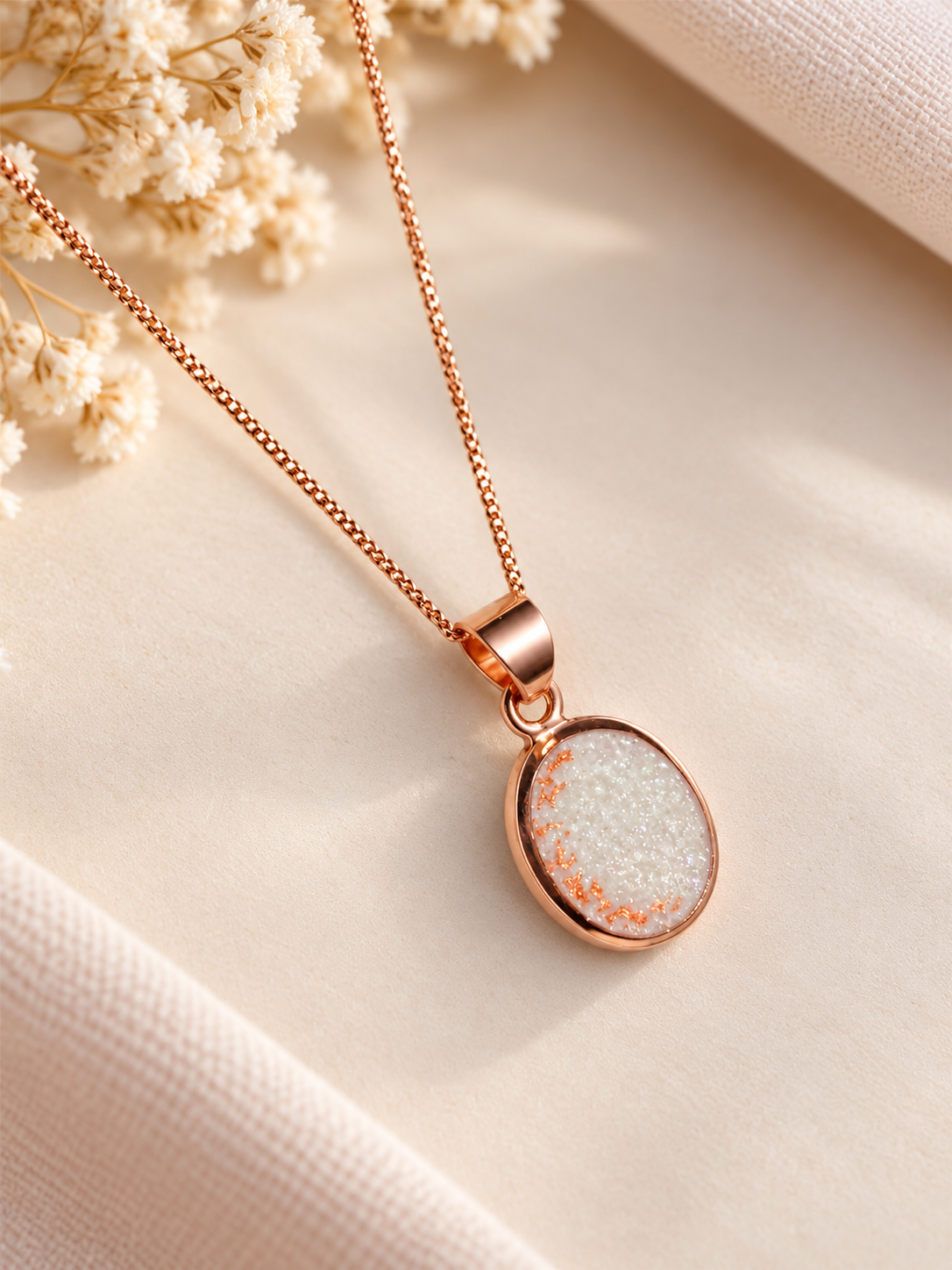 Breastmilk keepsake necklace made in Perth Western Australia