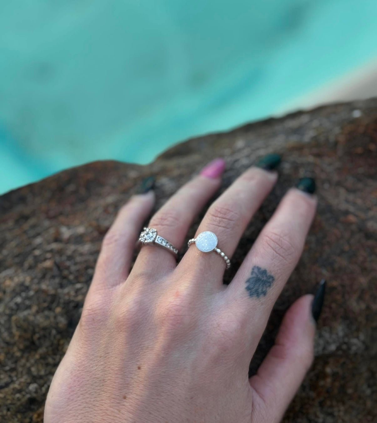 Bubble Band Round Ring - Loved Beyond Measure Keepsakes