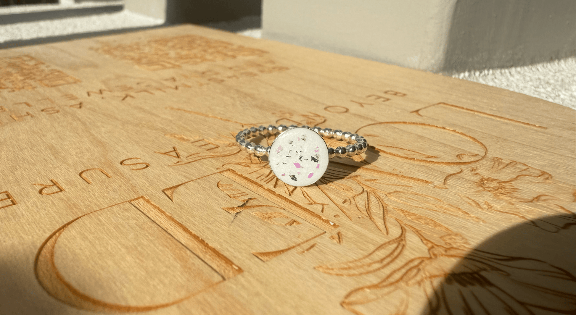 Bubble Band Round Ring - Loved Beyond Measure Keepsakes