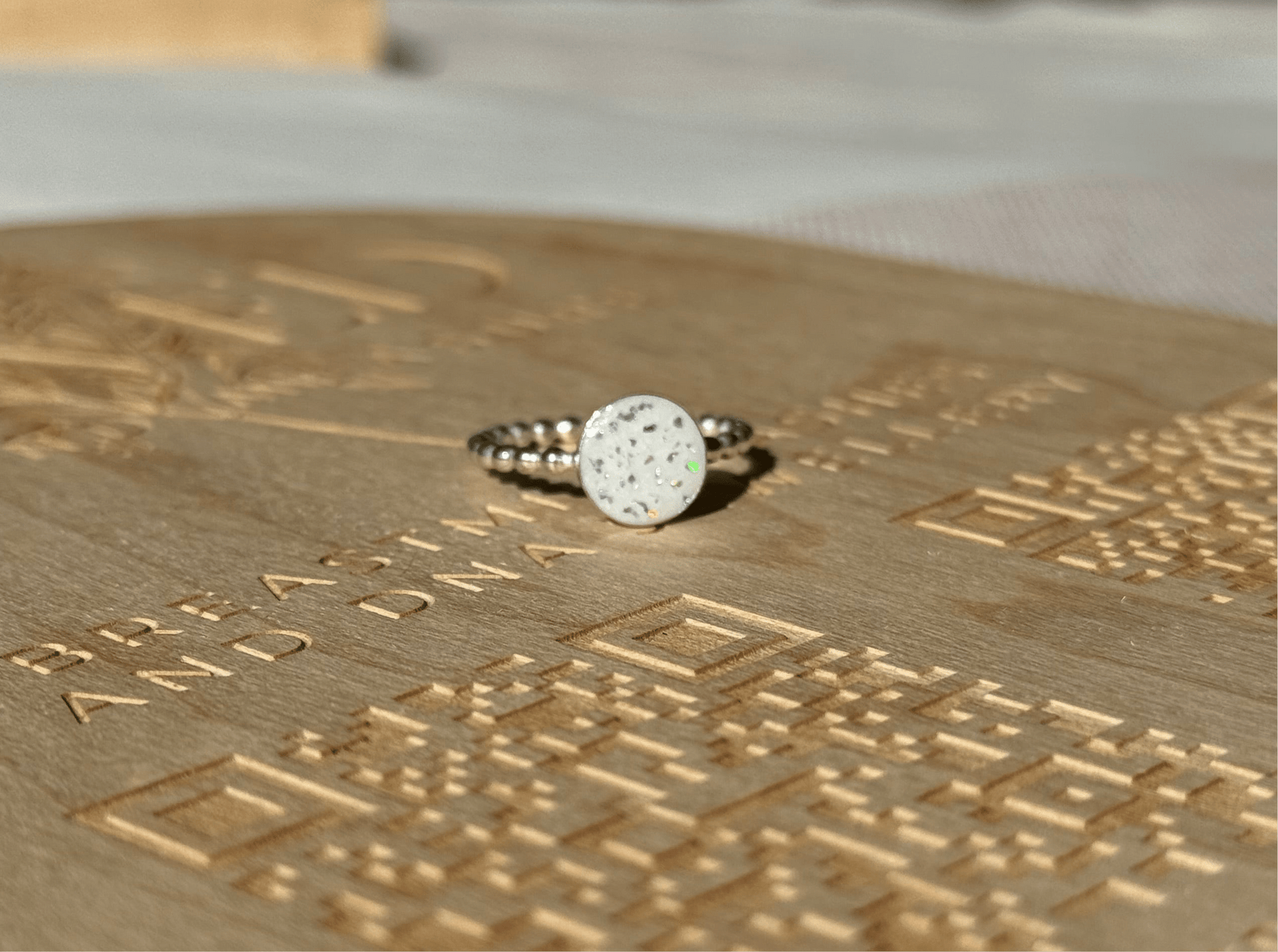 Bubble Band Round Ring - Loved Beyond Measure Keepsakes