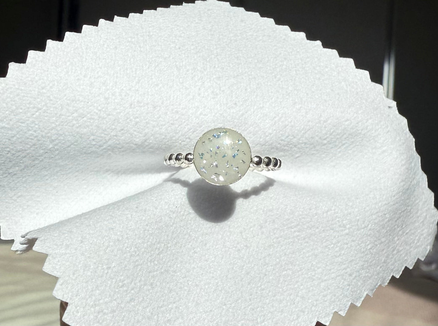 Bubble Band Round Ring - Loved Beyond Measure Keepsakes