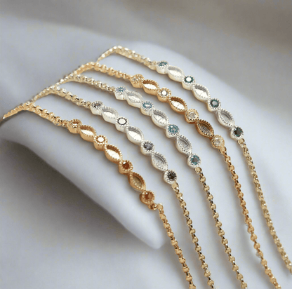 Eternal Birthstone Bracelet - Loved Beyond Measure Keepsakes