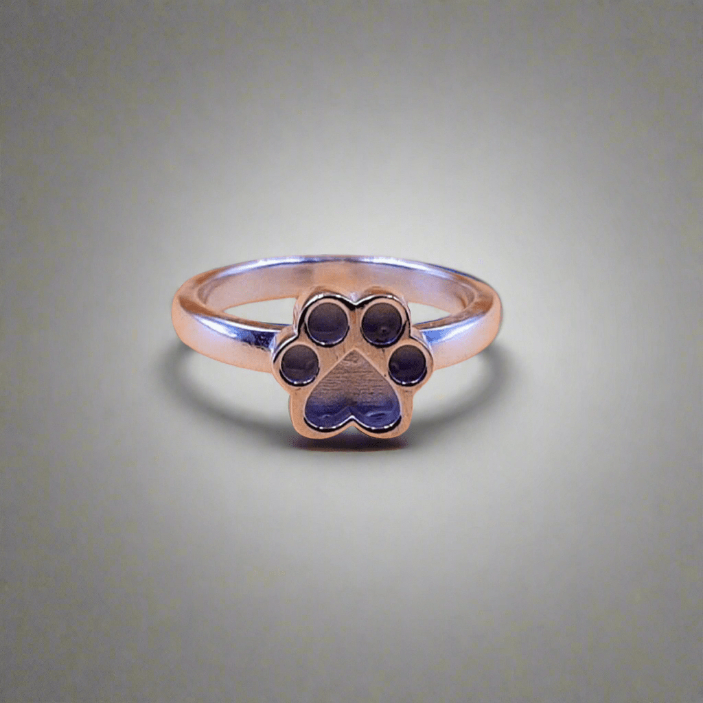 Paw Pet Ring - Loved Beyond Measure Keepsakes