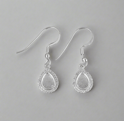 Pear Drop Earrings - Loved Beyond Measure Keepsakes