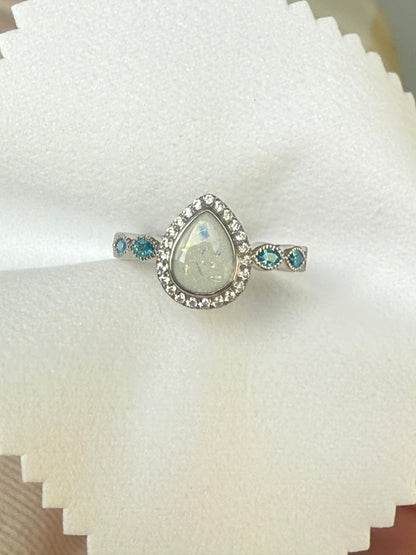 Princess Pear Ring - Loved Beyond Measure Keepsakes