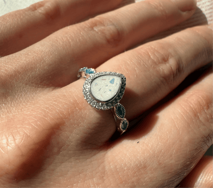 Princess Pear Ring - Loved Beyond Measure Keepsakes